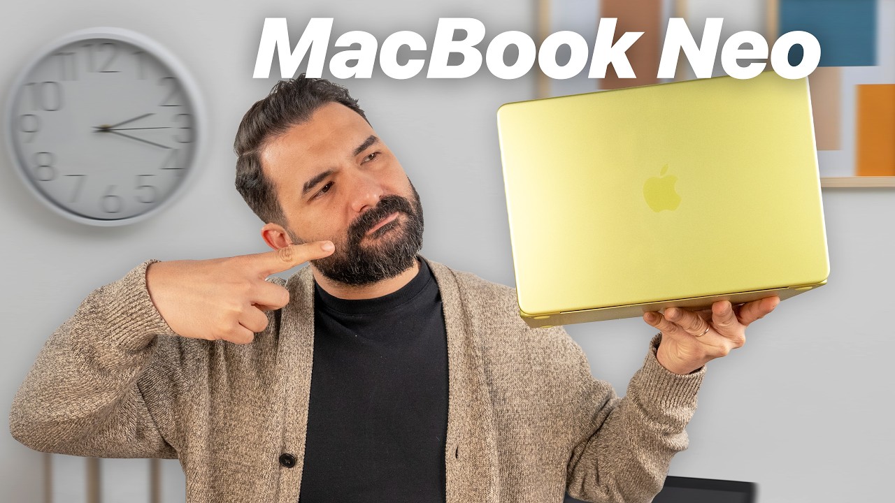 ŞİMDİ PLASTİK KASA LAPTOP CAMİASI D&Uuml;Ş&Uuml;NS&Uuml;N! MacBook Neo İNCELEME