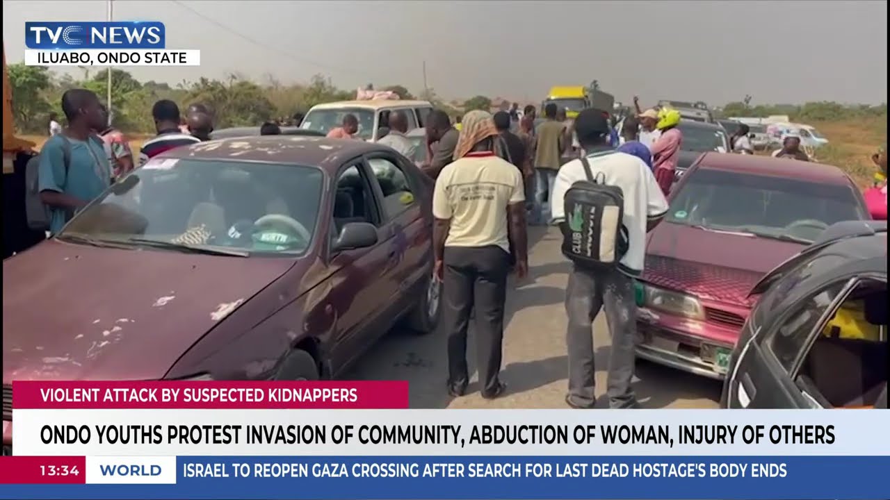 Ondo Youths Protest Invasion Of Community, Abduction Of Woman, Injury Of Others
