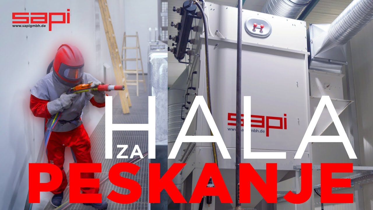 Hala za peskanje | SAPI Gmbh | Tehnix d.o.o. Hrva&scaron;ka