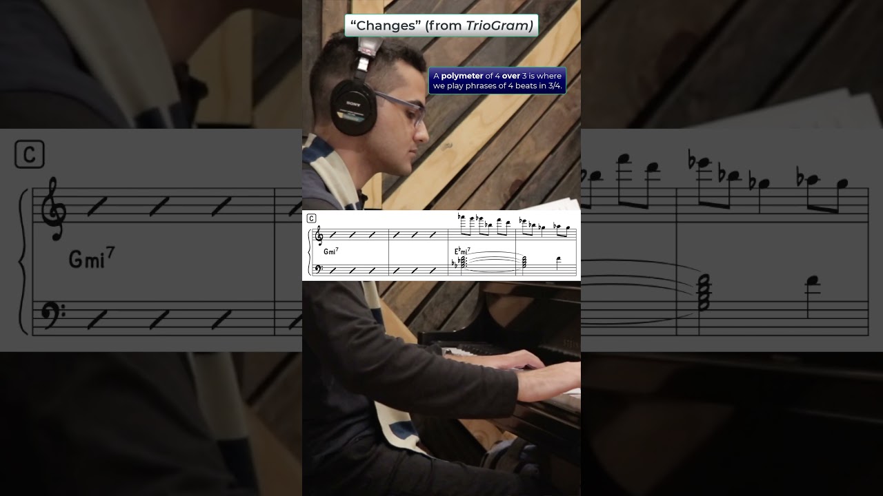 Polyrhythm vs Polymeter EXPLAINED #shorts