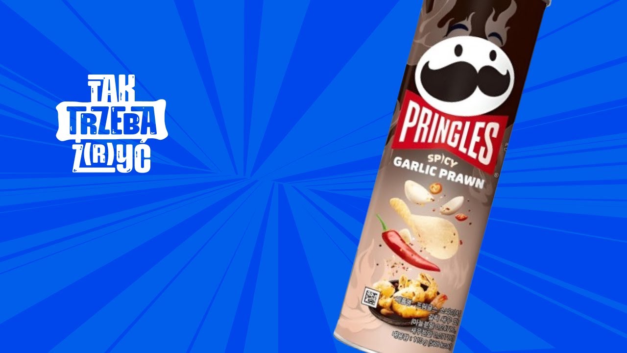 Degustacja Pringles Spicy Garlic Prawn | chipsy z Malezji | nowość z Żabki | chipsy z Żabki