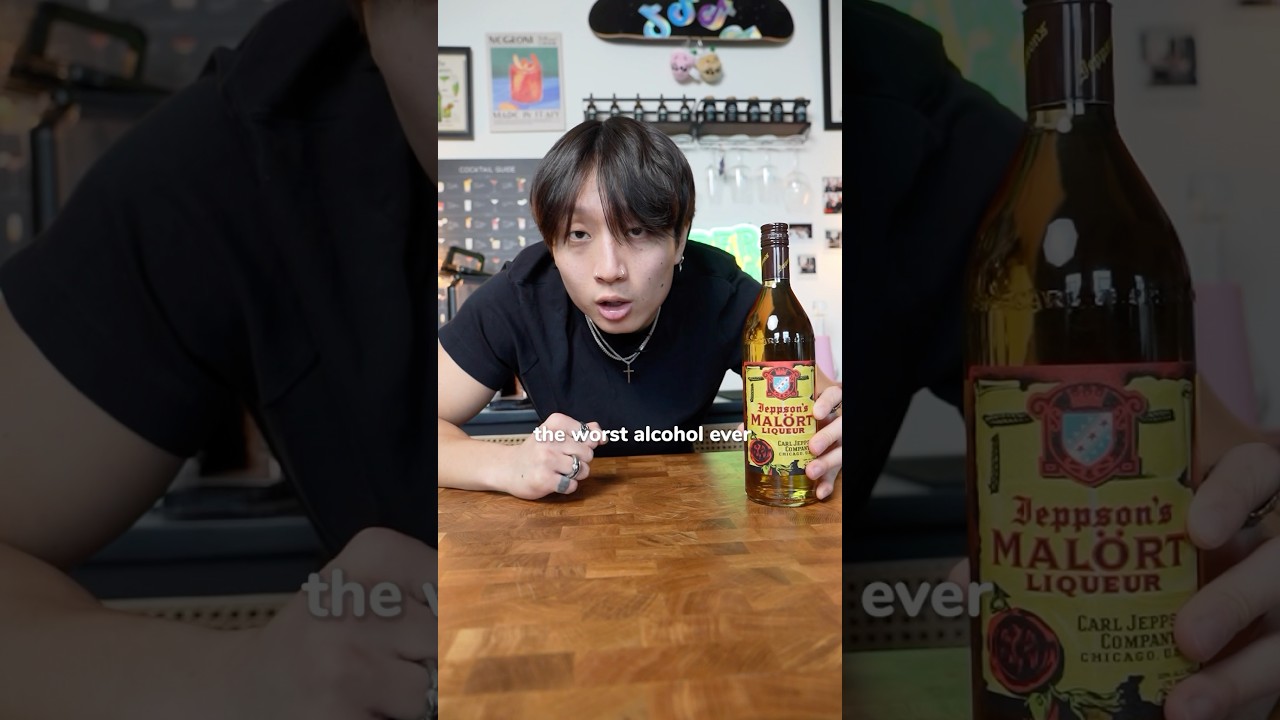 Malort Review #cocktails #bartender #bartending #mixology #malort #barchemistry