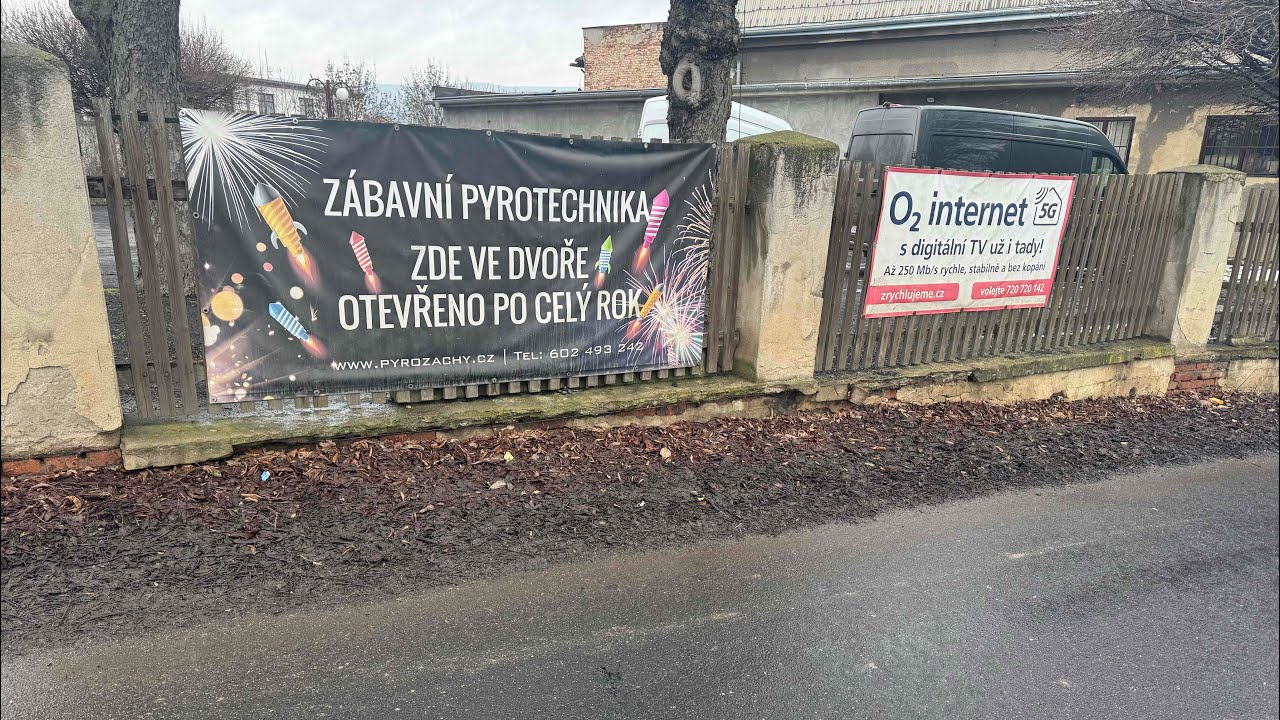 Zacharda Pyrotechnica Shop in Tschechien  🇨🇿 
