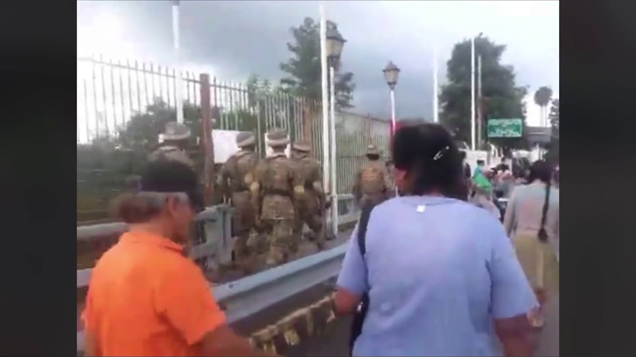 Militares Bolivianos armados en territorio Argentino FM CAPITAL SALTA