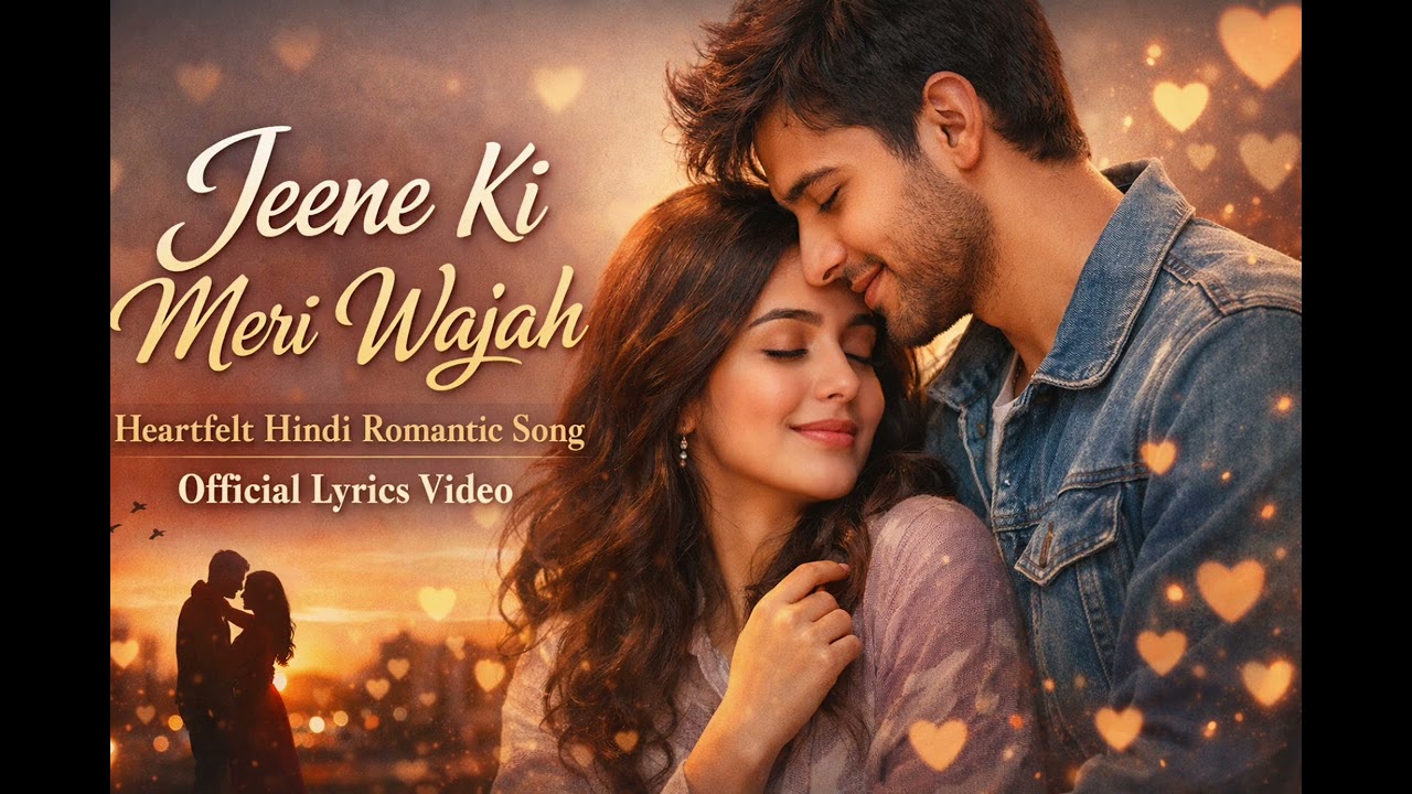 Jeene Ki Meri Wajah | Heartfelt Hindi Romantic Song | Official Lyrics Video