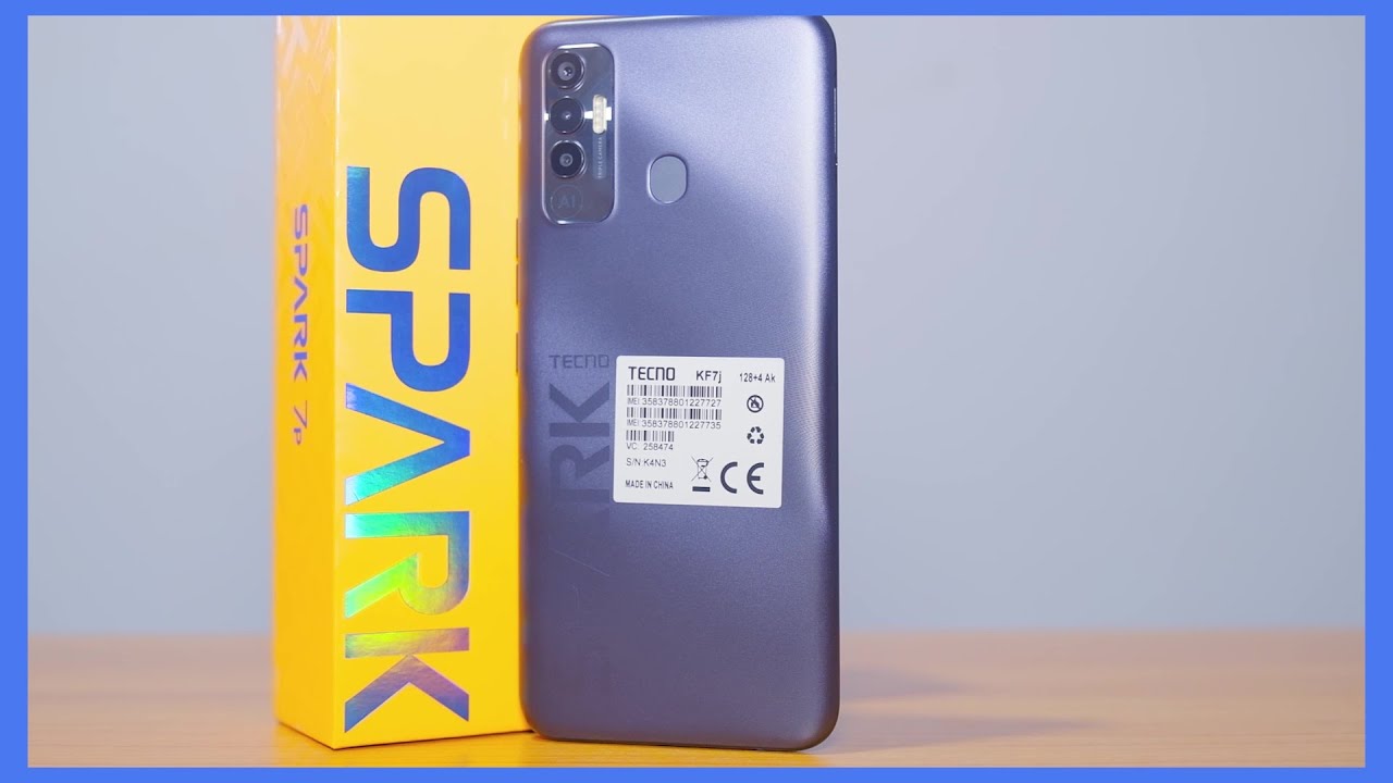 Unboxing / d&eacute;ballage Tecno #Spark7P