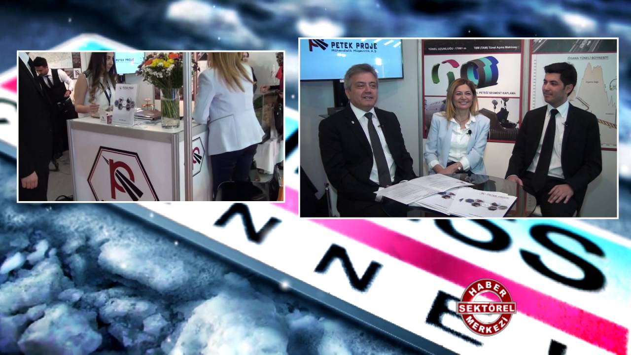 Petek Proje M&uuml;hendislik M&uuml;şavirlik A.Ş Karayolları, K&ouml;pr&uuml;ler ve T&uuml;neller İhtisas Fuarı R&ouml;portajı