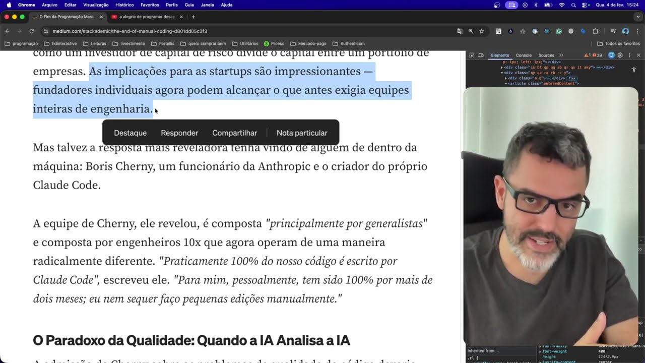 O Fim da Programação Manual? O alerta de Andrej Karpathy que  faz  repensar sobre desenvolvimento!