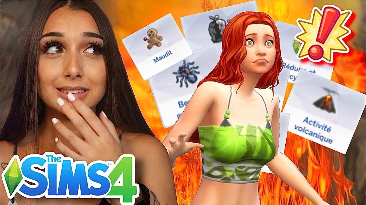 3 JOURS POUR SURVIVRE AVEC TOUS LES DÉFIS DE TERRAIN *challenge sims 4*