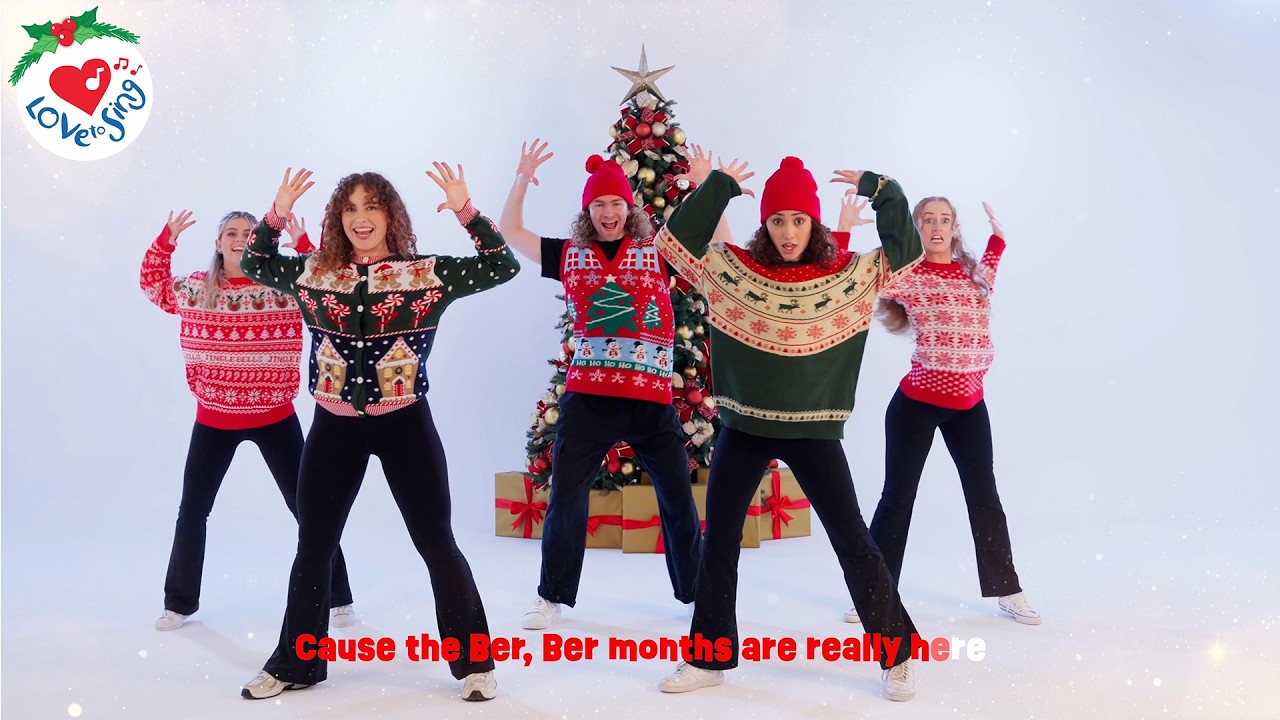 Christmas Dance BER Months 💃🏻🎄Easy Xmas Choreography 🎵
