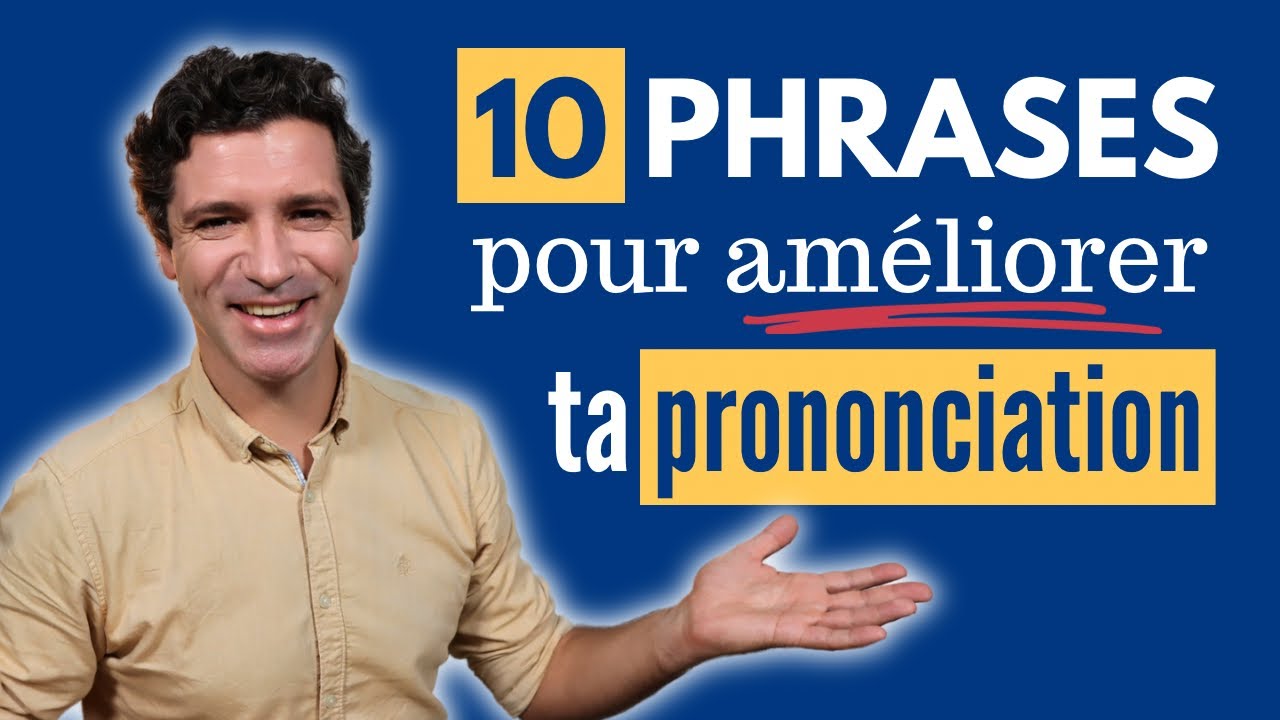 Prononciation, fais cet exercice pour t&rsquo;am&eacute;liorer en fran&ccedil;ais !