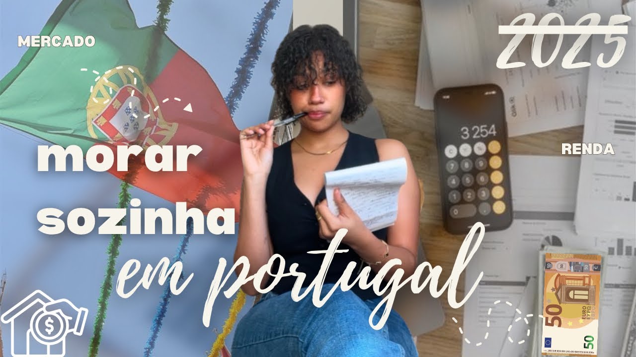 CUSTO DE VIDA EM PORTUGAL 🇵🇹 2025|| quanto eu gasto por mês?