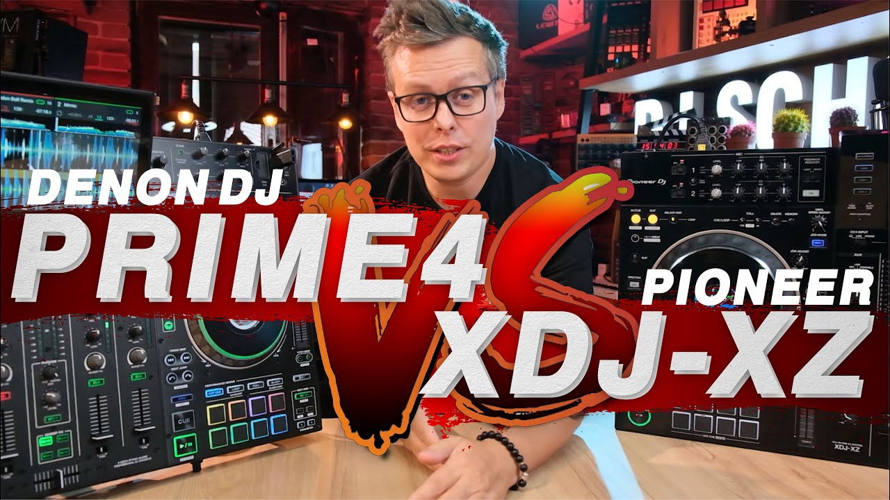 Битва титанов: Pioneer DJ XDJ-XZ vs Denon DJ Prime 4. Какой dj контроллер подойдет именно тебе?