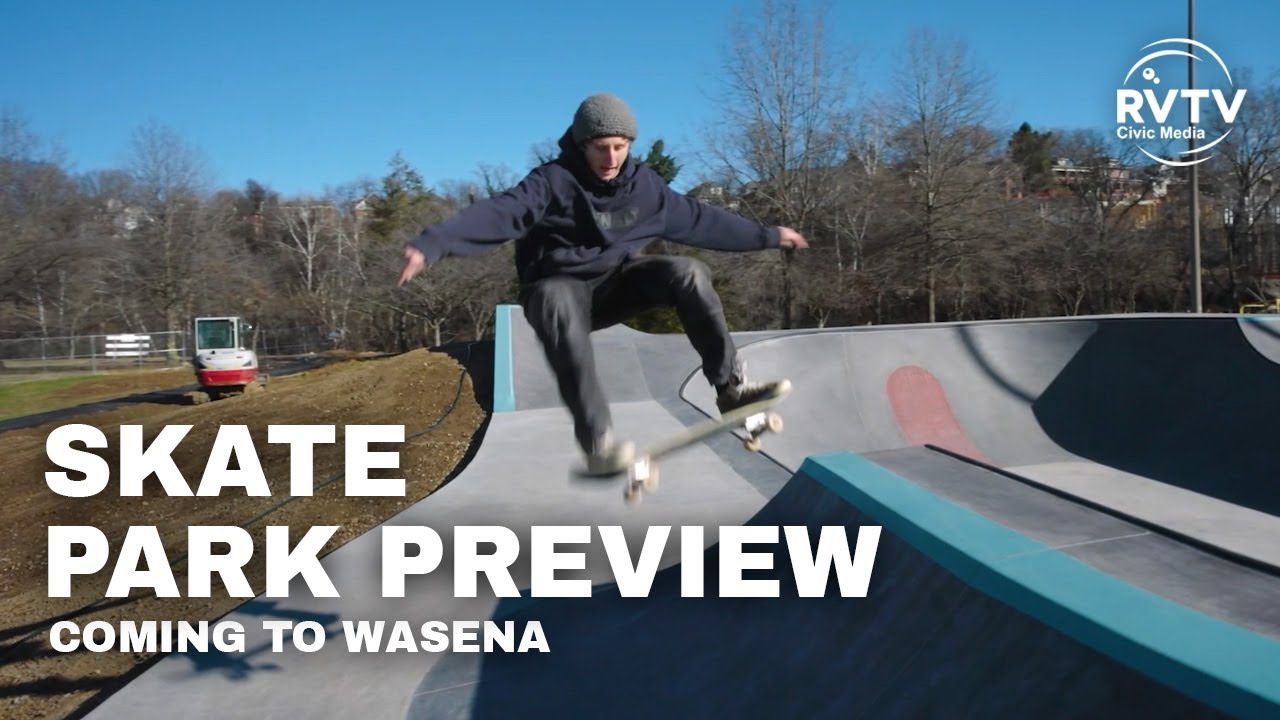 Wasena Skate Park - Opening January 30