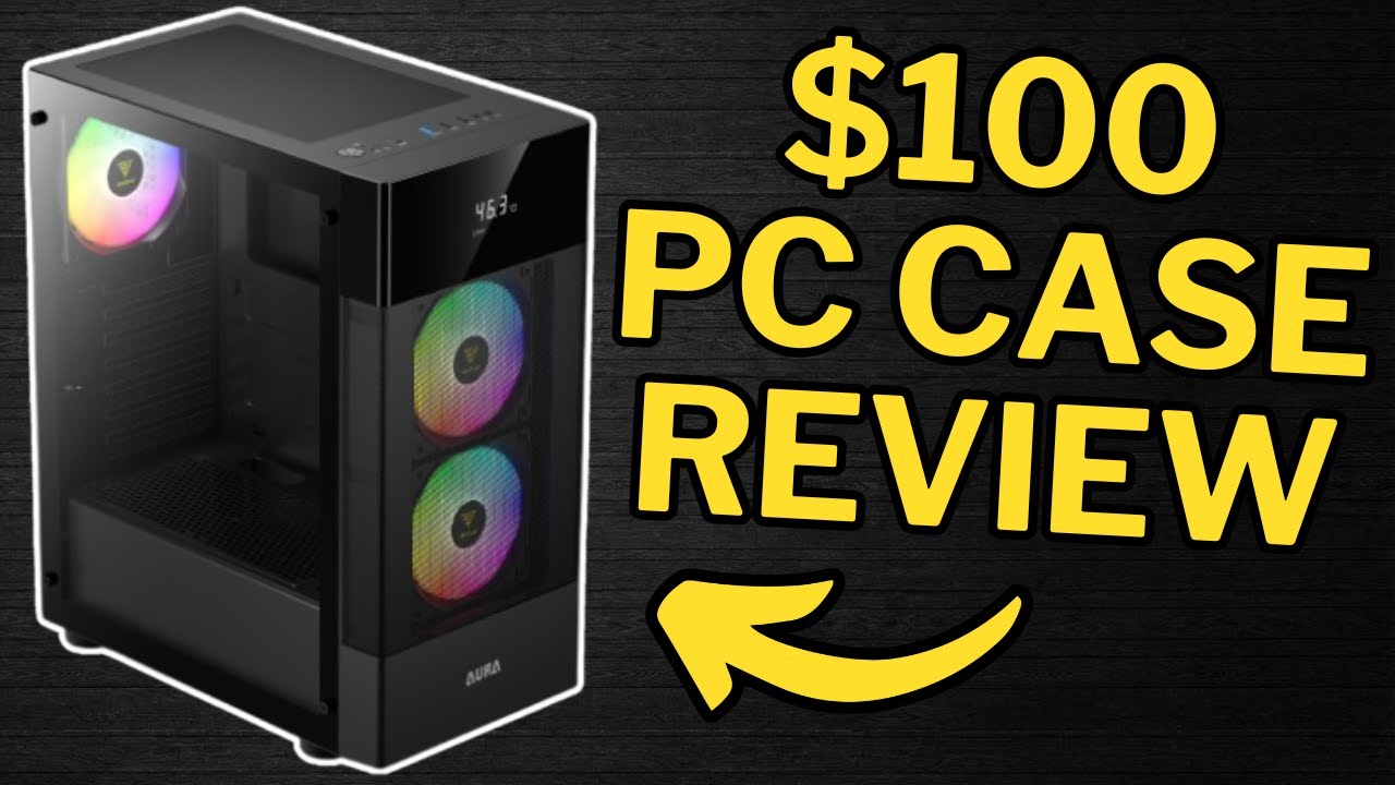 GAMDIAS RGB Aura GC5 Mid-Tower PC Case Unboxing, Setup, & Review