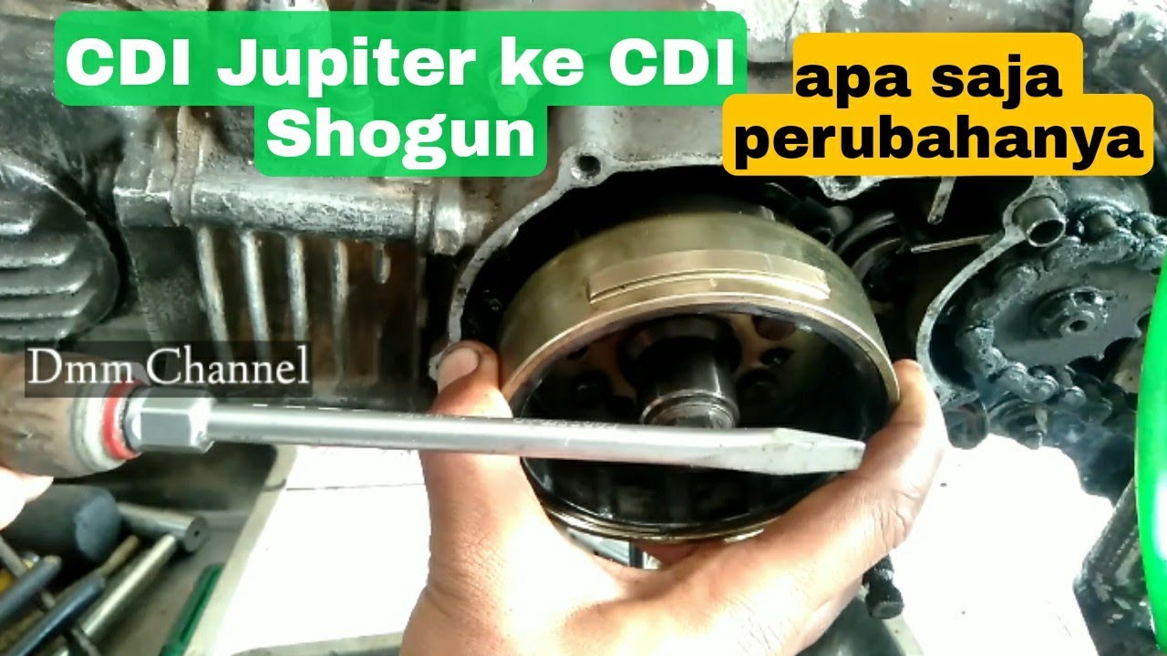 cara ganti CDI Jupiter ke CDI Shogun