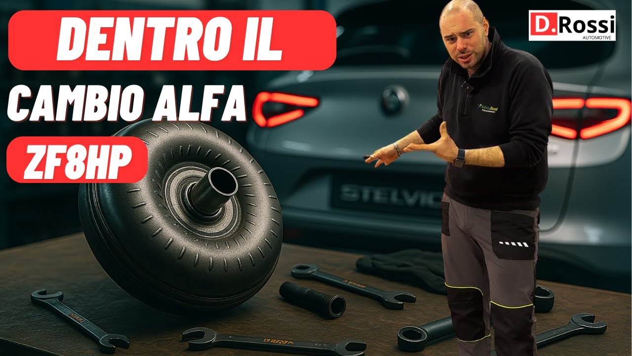 ALFA ROMEO STELVIO PROBLEMI AL CONVERTITORE DI COPPIA ? I Segreti del Cambio Automatico ZF