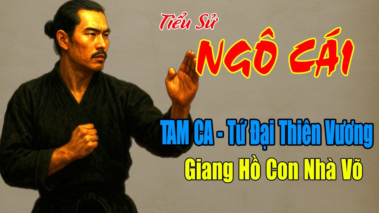 NGÔ VĂN CÁI: Tiểu Sử Giang Hồ SÀI GÒN - Tam Ca Tứ Đại Thiên Vương | Giang Hồ Ký Sự