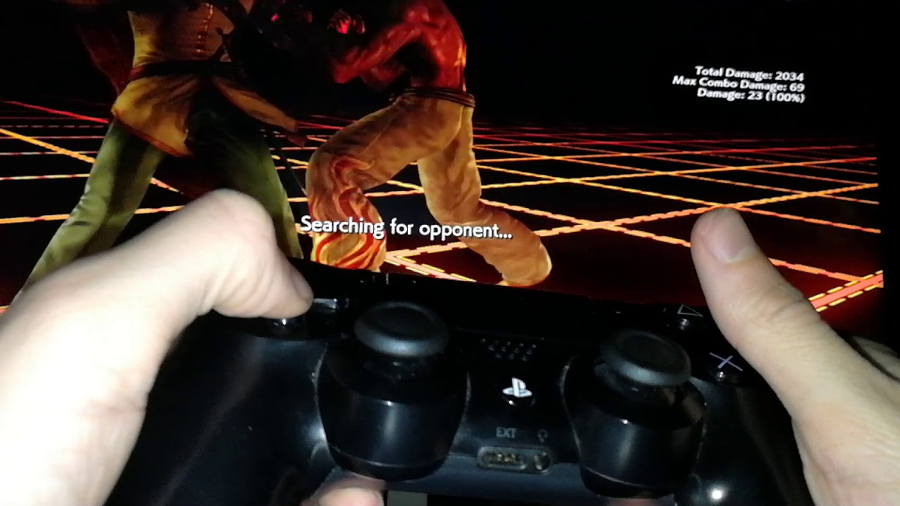 TEKKEN 7 - Wavedash + Korean Backdash on PS4 Pad