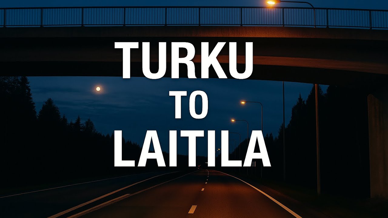 DRIVING THROUGH FINLAND&rsquo;S SCENIC TURKU - LAITILA ROUTE | 4K ULTRA HD ROAD TRIP 