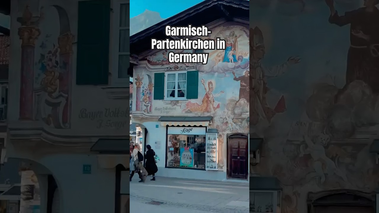 Garmisch-Partenkirchen in Germany March 2025 #travel #shorts #shortvideo #germany #shortsfeed #2025
