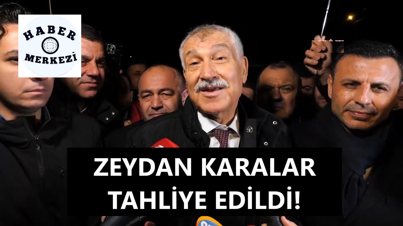 Adana Büyükşehir Belediye Başkanı Zeydan Karalar tahliye edildi!