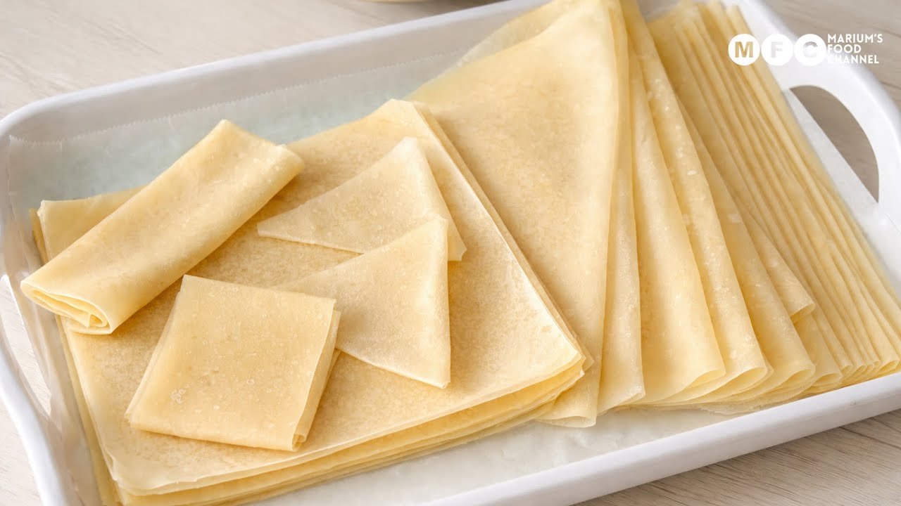 Homemade Samosa Sheets and Roll Wraps | Make Ahead Iftar Snack | Easy Ramadan 2026 Recipe