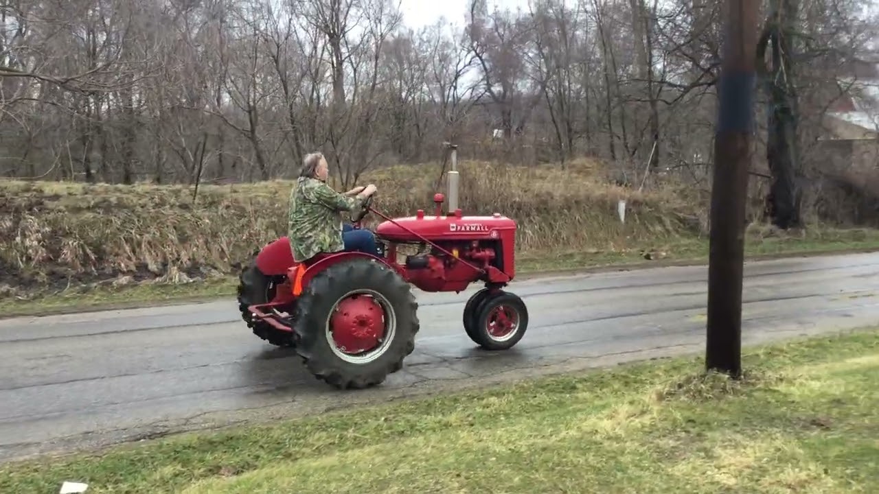 Farmall B Culti-Vision Tractor