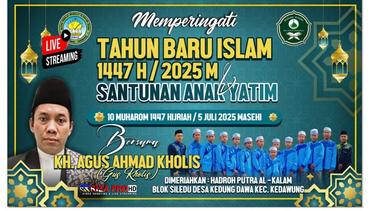 🔴LIVE PENGAJIAN  UMUM  ||  MEMPERINGATI TAHUN BARU ISLAM || BLOK. SILEDU  SABTU 05 JULI 2025