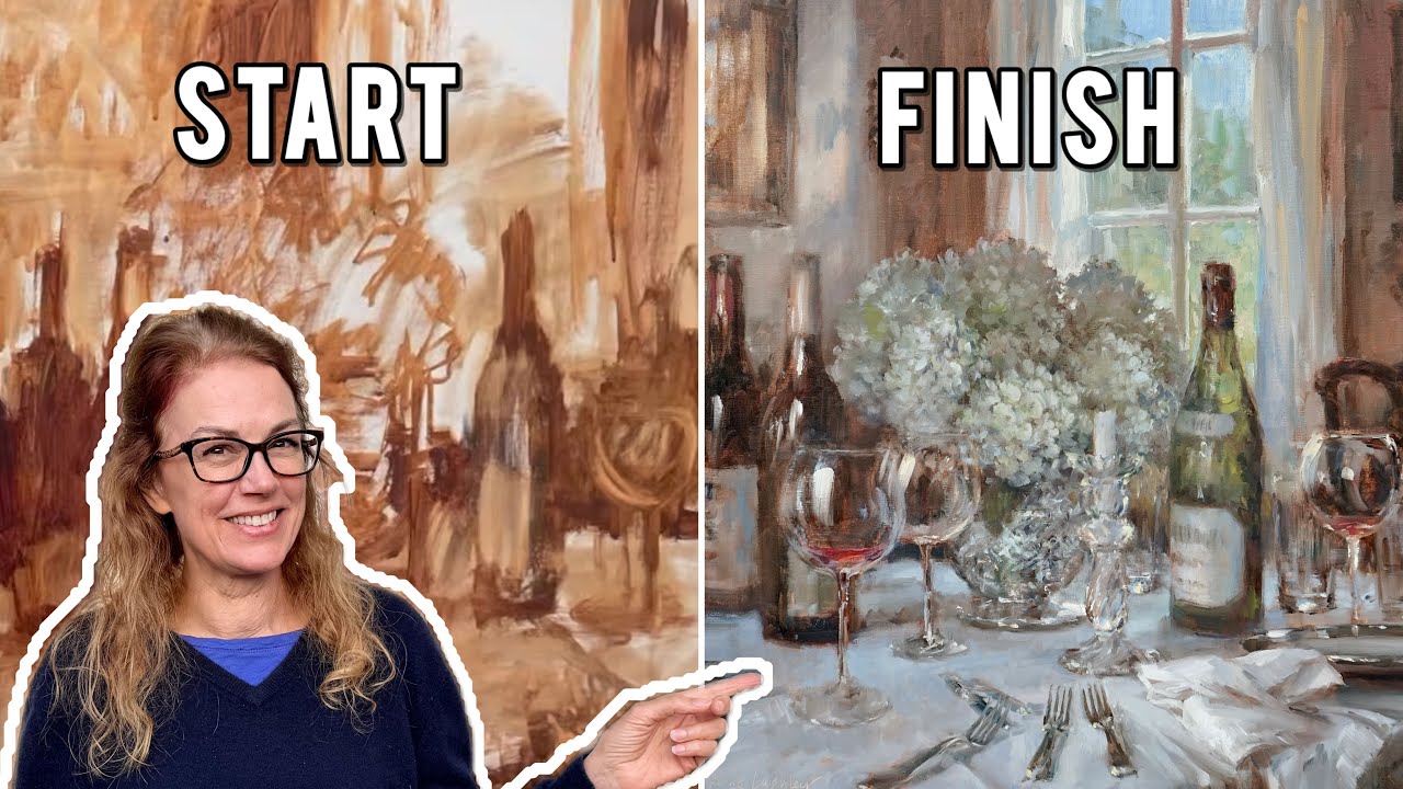 Blob-To-Reality Easy Still Life in Oil: 3 Ideas That Simplify Everything