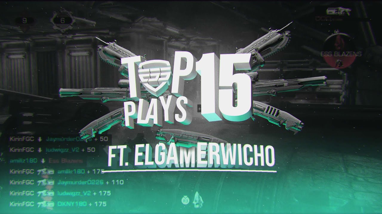 GEARS OF WAR COMMUNITY TOP PLAYS OF THE MONTH #3 ft. @ElGamerWICHO