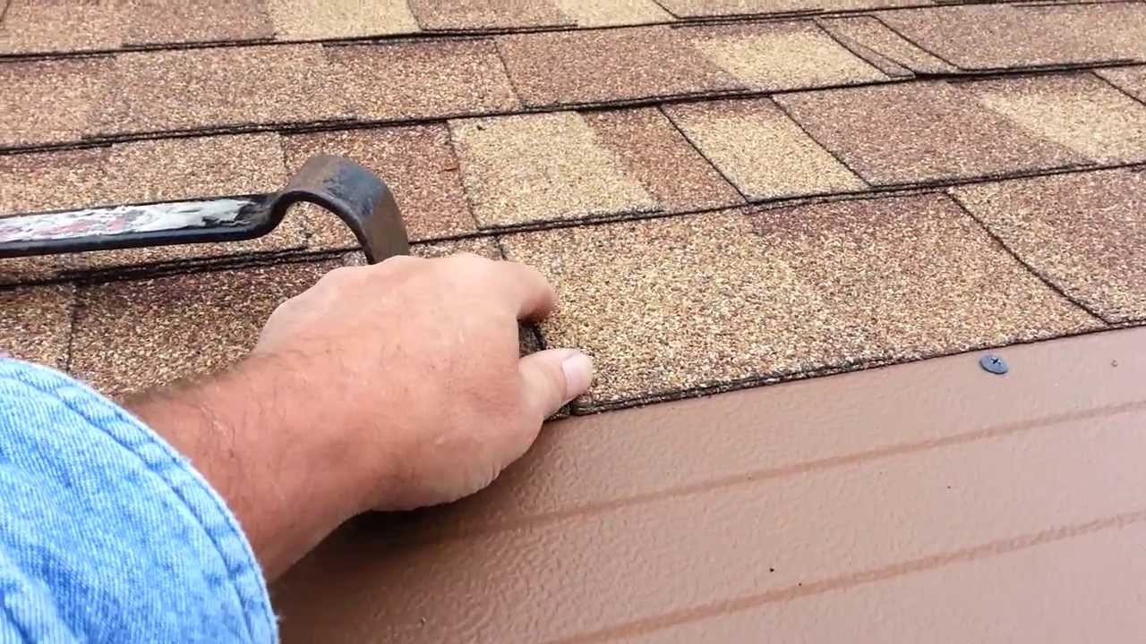Find a roof leak Trouble shoot nailed bad