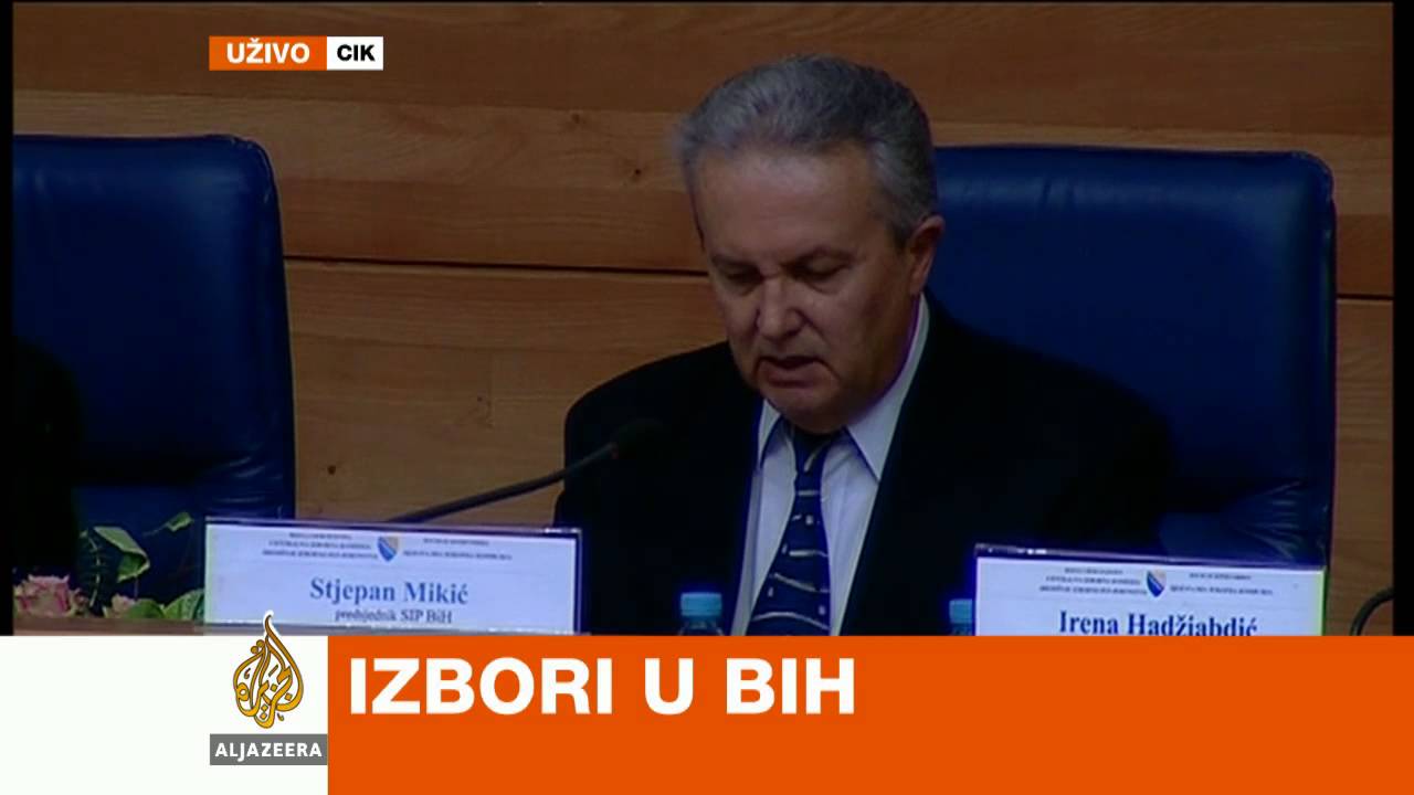 CIK o preliminarnim rezultatima za članove Predsjedni&scaron;tva BiH