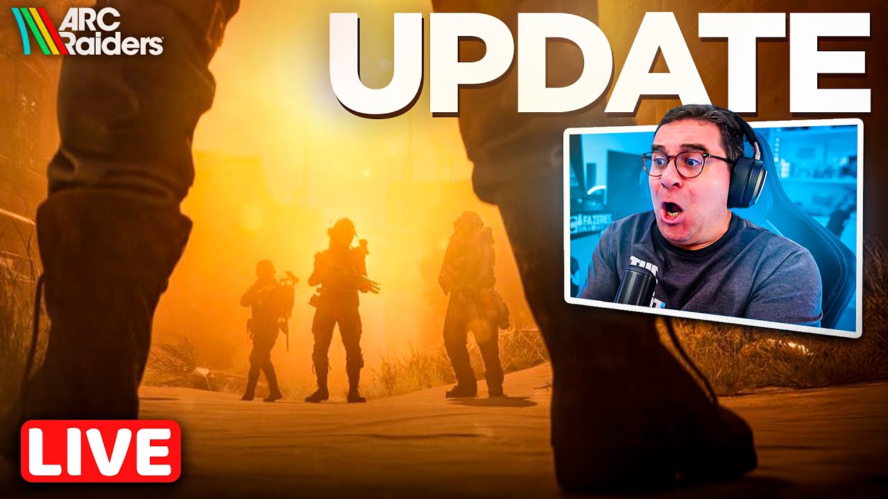 🔴LIVE ➡️ ️ESTAMOS DE VOLTAAAAAA ➡️ NOVIDADES ARC RAIDERS