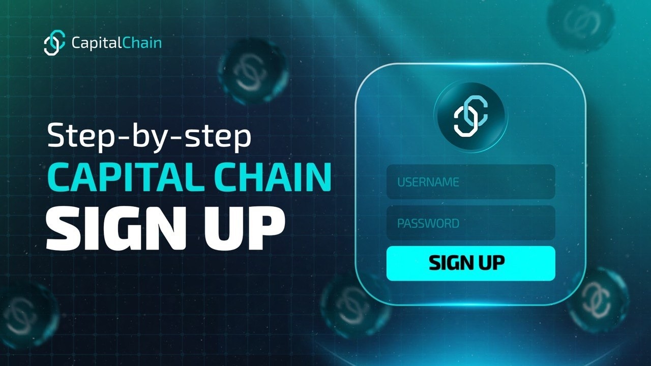 Capital Chain | Sign Up Tutorial (Start to Finish)