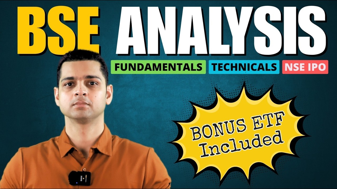 BSE Stock Analysis in 10 Points | Fundamental & Technical Analysis | BSE vs NSE IPO