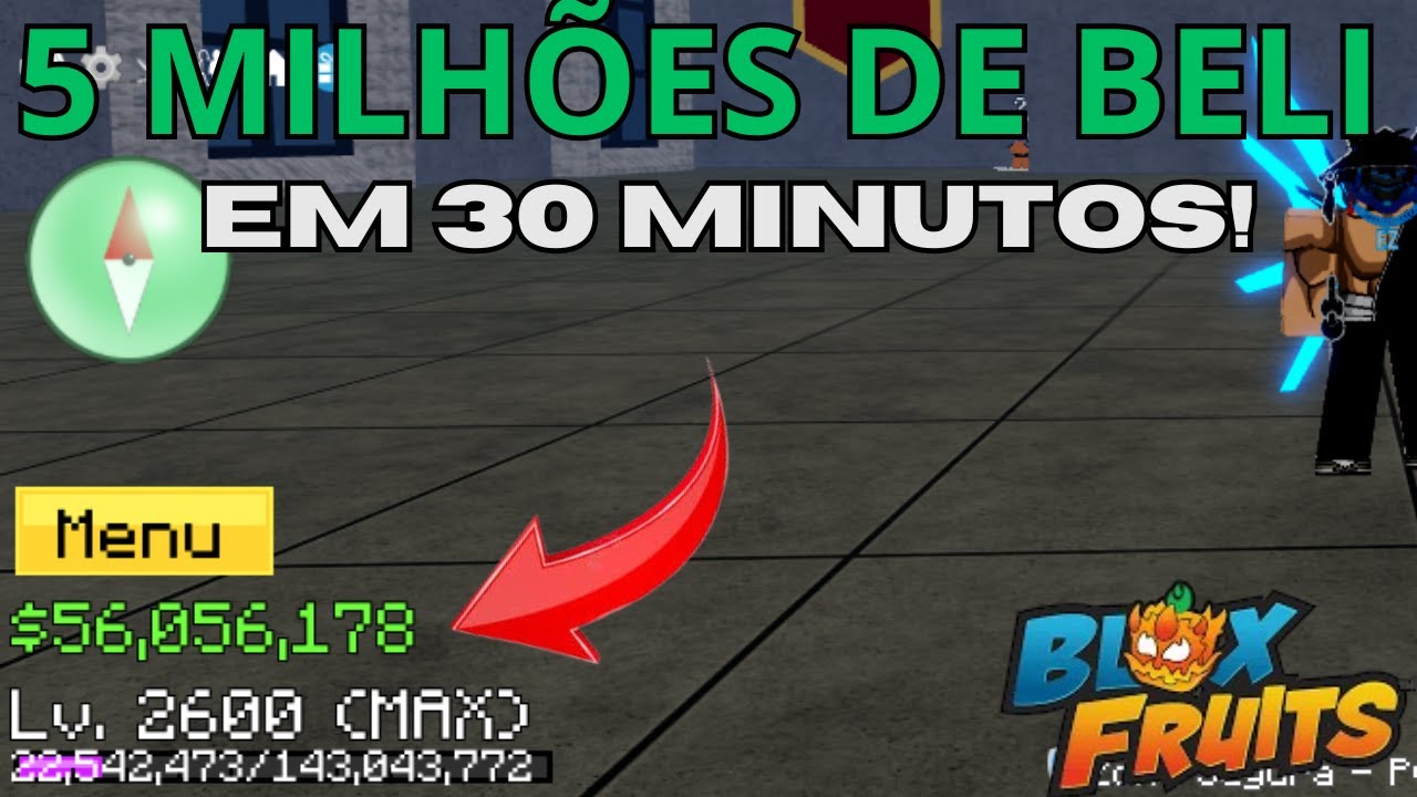 Como farmar dinheiro r&aacute;pido no blox fruits 2025