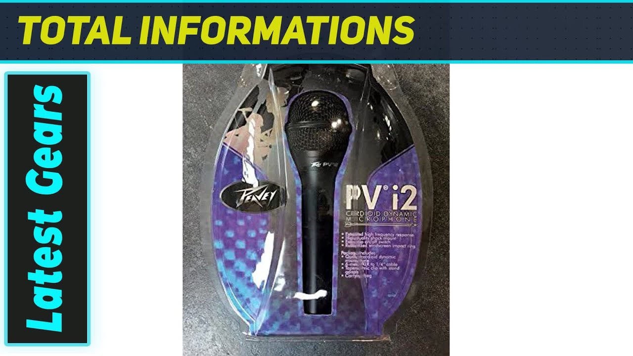Peavey PV i2: лучший бюджетный вокальный микрофон для пения и караоке!