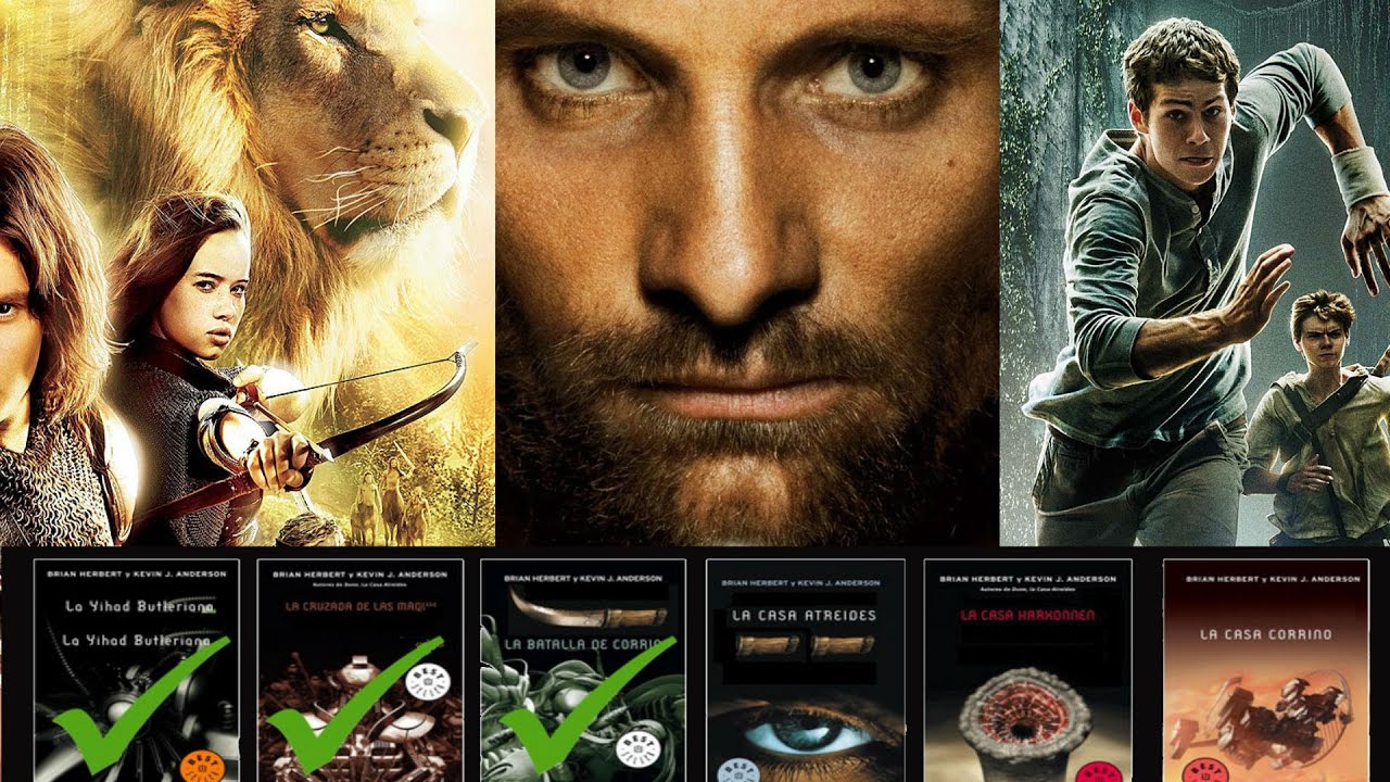 TOP 10 Sagas literarias que quedaron Inconclusas en el Cine