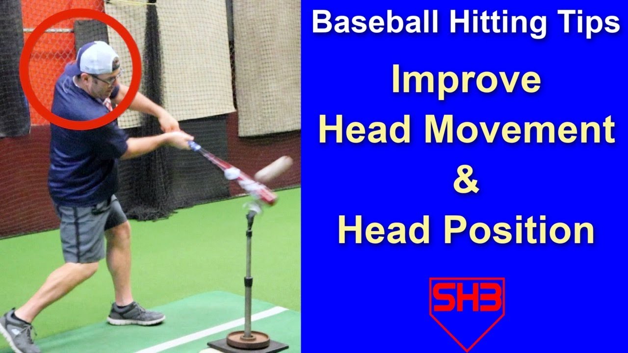 Baseball Hitting Mechanics: Fix Head Movement and Head Position (Tee Drills)