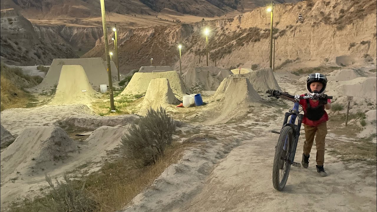 Looped out on the smallest jump!