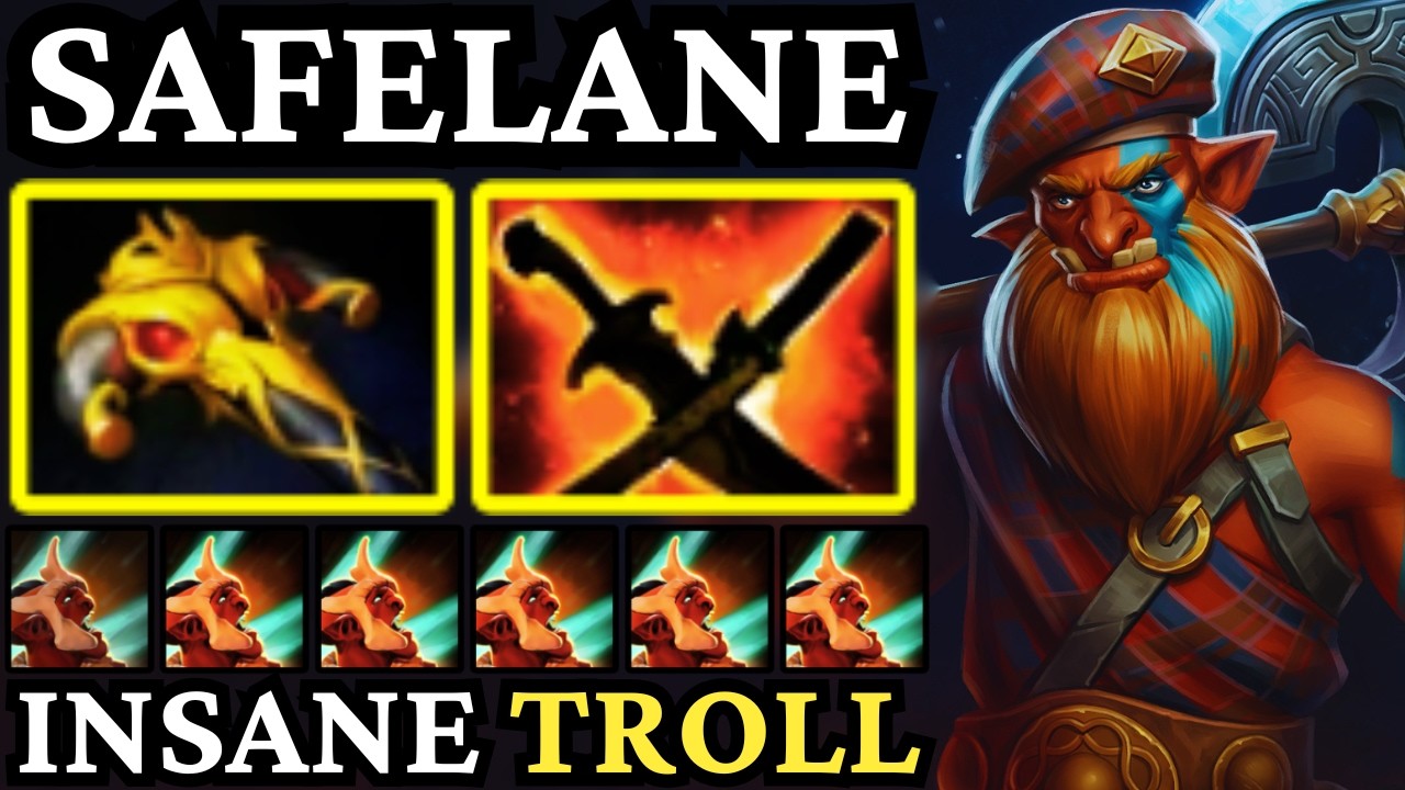 🔥 TROLL WARLORD Carry Turns Every Duel Into a Win &mdash; Fervor Stacks & Battle Trance! 🔥 Dota 2