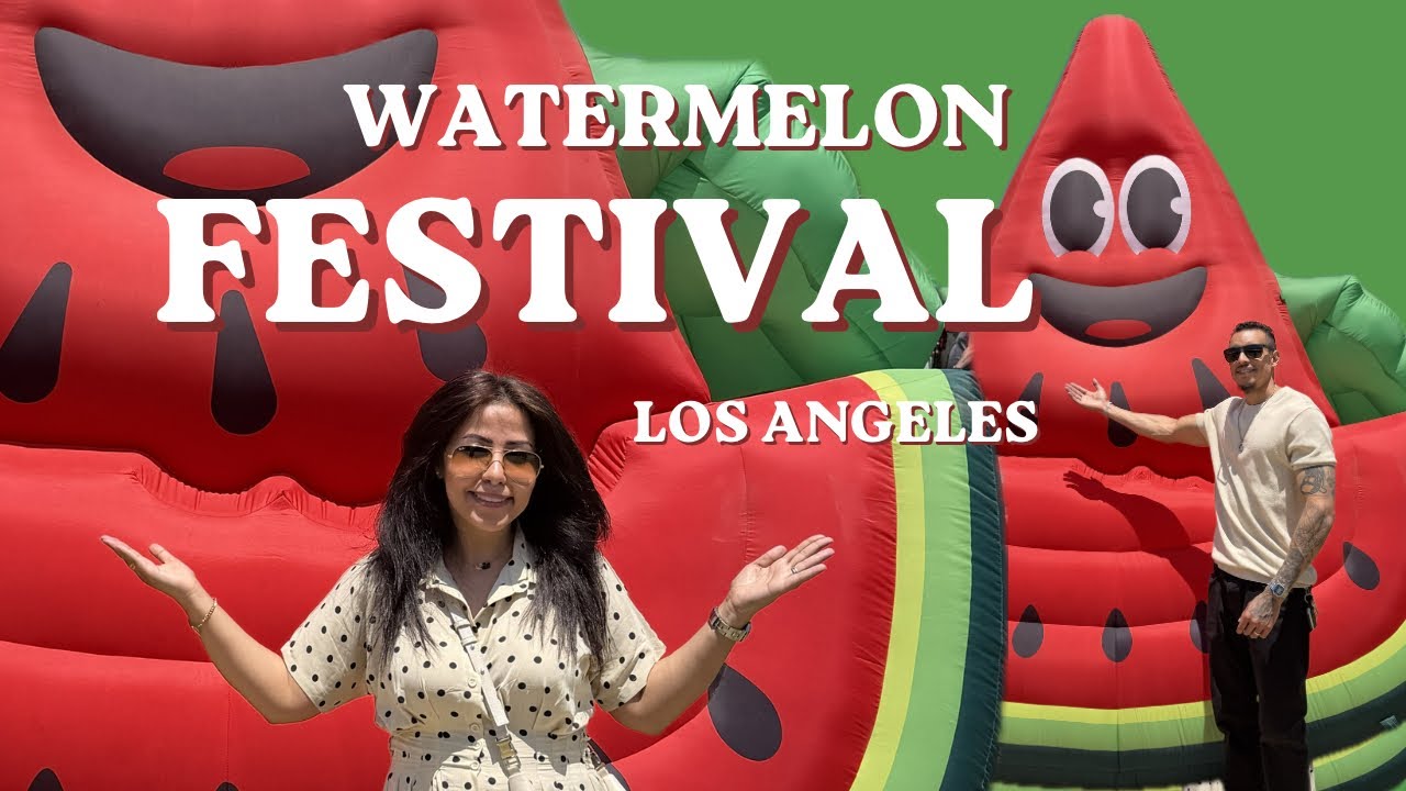     We didn&rsquo;t expect THIS at a watermelon festival in California 🍉😳