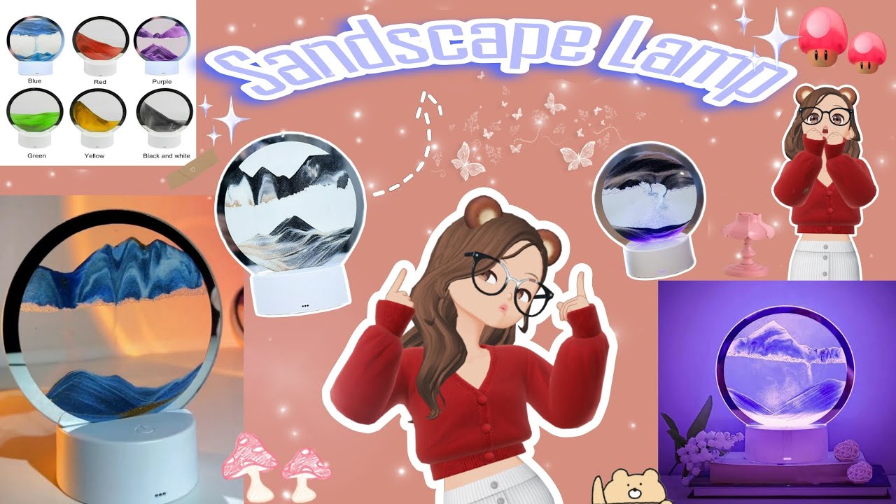 Sand Art Lamp Unboxing | Moving Sand Art