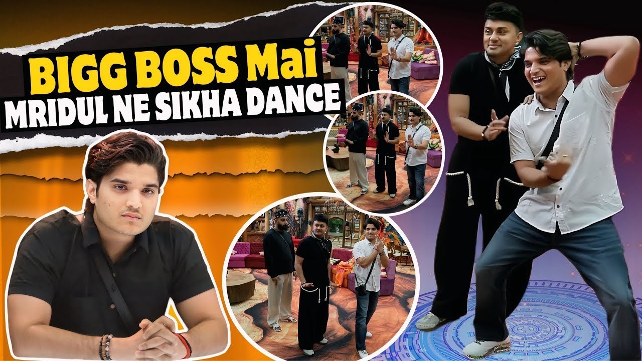 Biggboss Me Mridul Ne Sikha Dance | the mridul | Pragati | Nitin