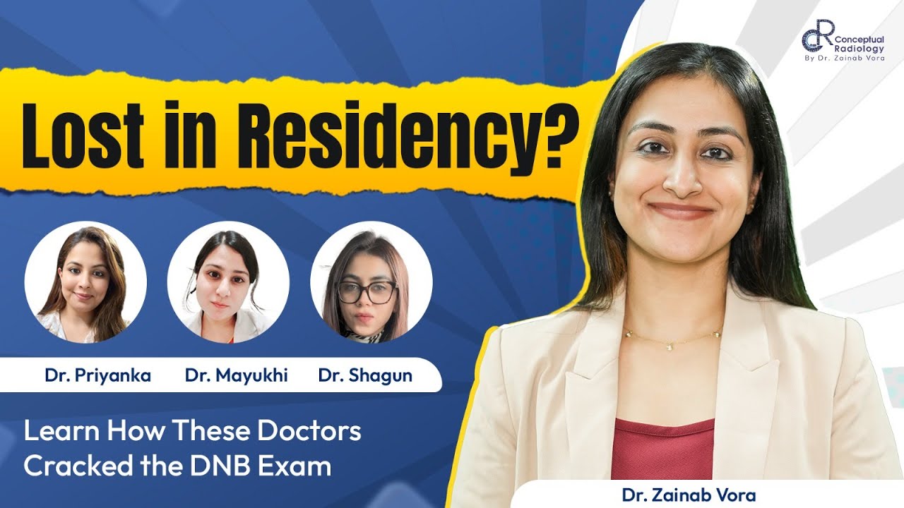 Feeling Lost in Residency? Learn How These Doctors Cracked DNB Exam | Featuring Dr. Zainab Vora