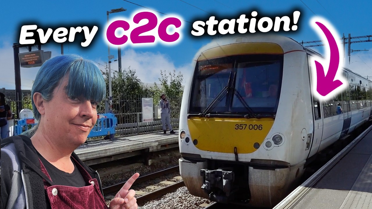 Visiting every c2c station brings a nice surprise!