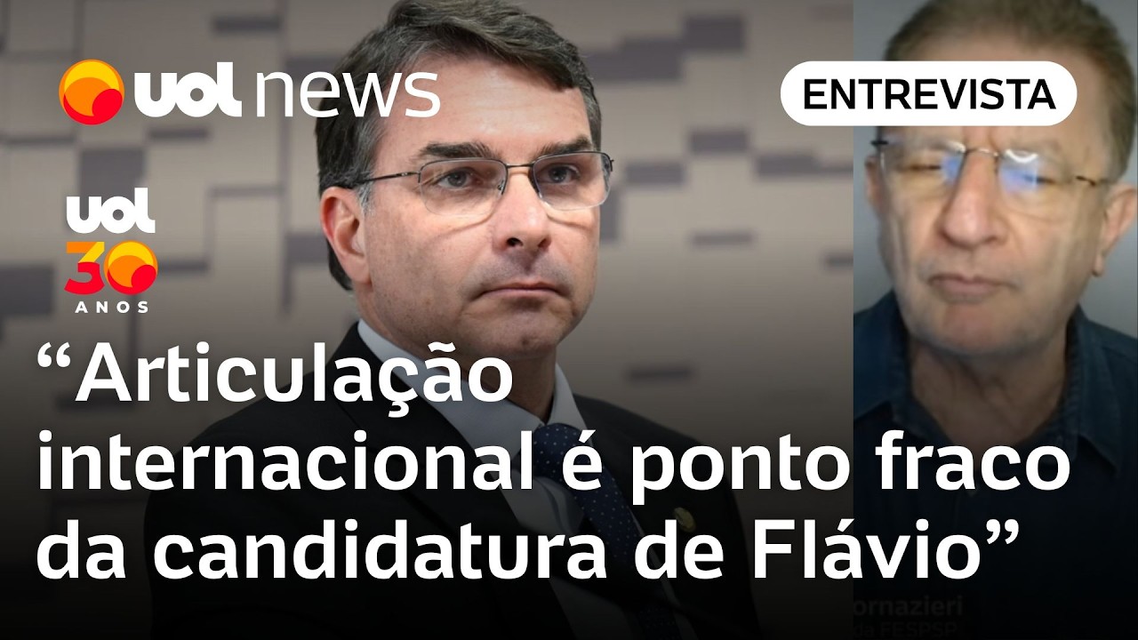 Nenhuma pessoa de envergadura internacional vai receber Flávio Bolsonaro, diz professor