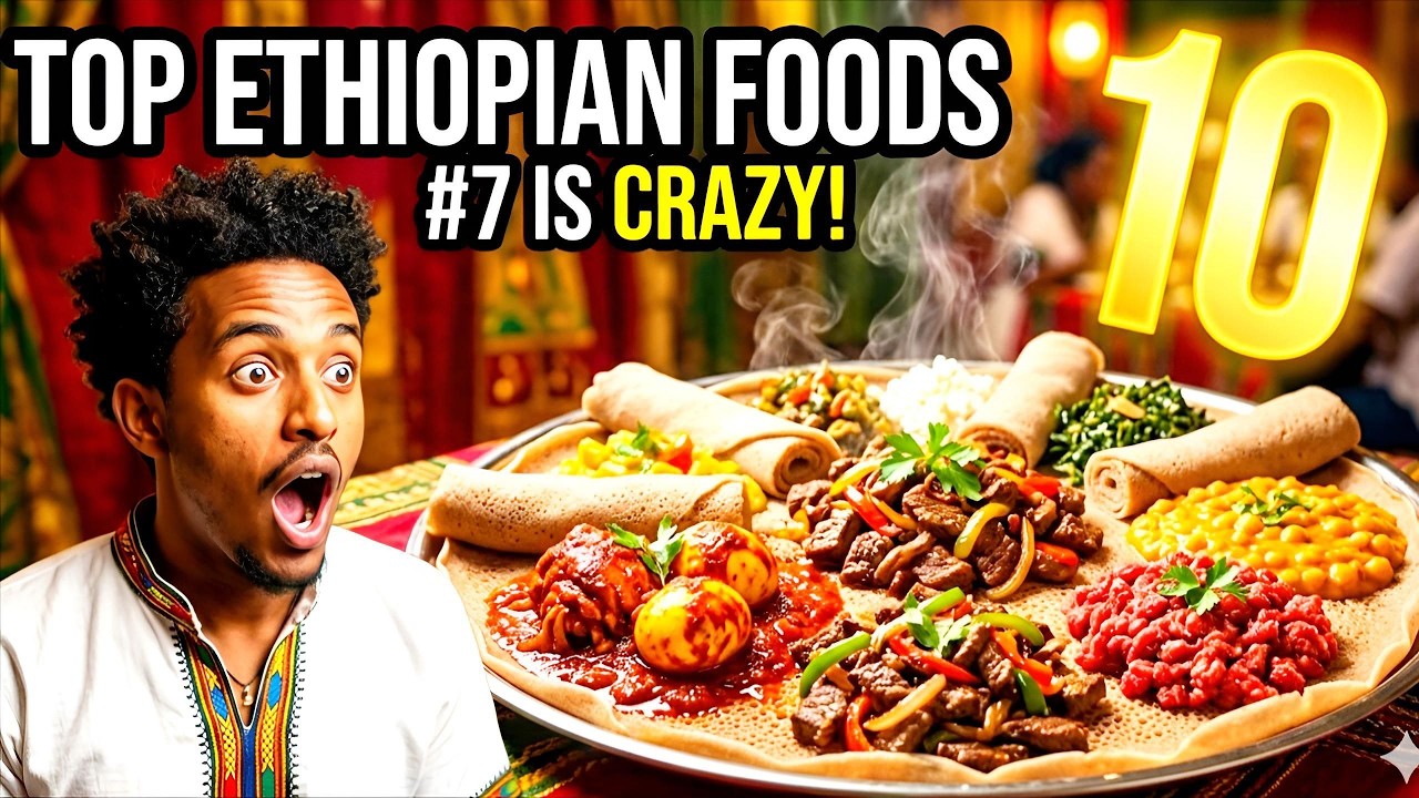 Top 10 Ethiopian Foods That Will Blow Your Mind 🇪🇹