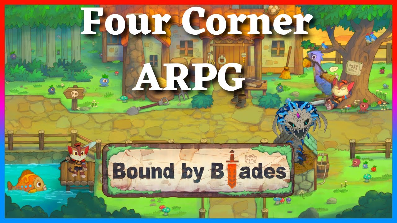 Bound by Blades is an awesome four corner ARPG inspired by Monster Hunter